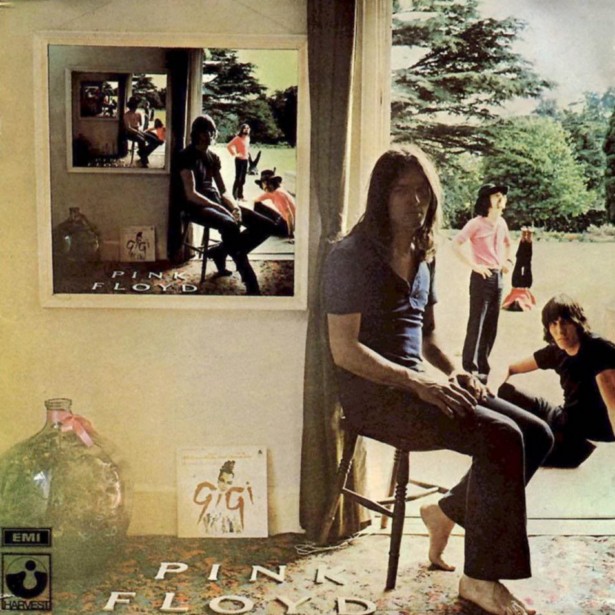 Hoes van Ummagumma, lp van Pink Floyd met het Droste effect