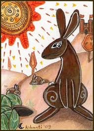 afbeelding van het oerkonijn